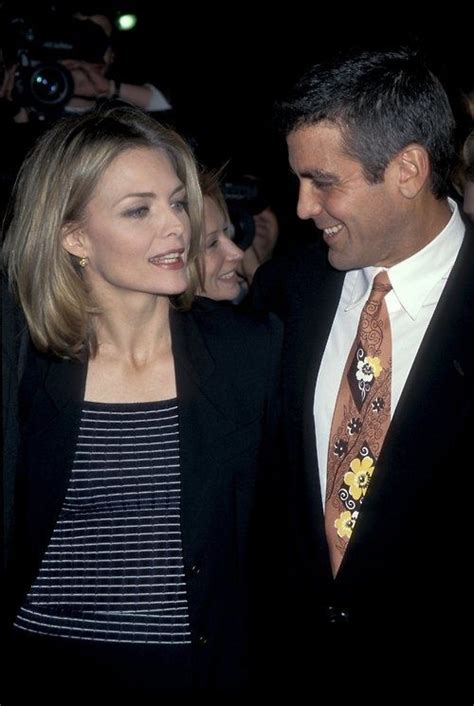Michelle Pfeiffer And George Clooney Michelle Pfeiffer Celebrities