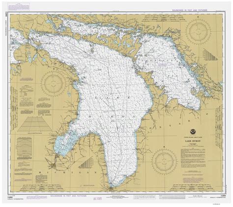 Maps Of Lake Huron