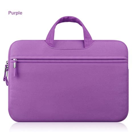 Purple Laptop Sleeve Case Carry Bag Cover Pouch For 11 13 15 Macbook