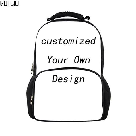 Customized Image Logo High School Backpack Travel Bags Compass Children