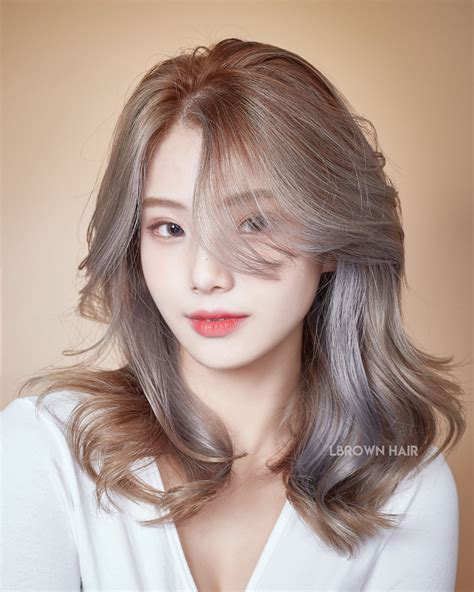 뉴트럴샌드 컬러 Neutral Sand Color Korean Hair Color Haircuts For Medium