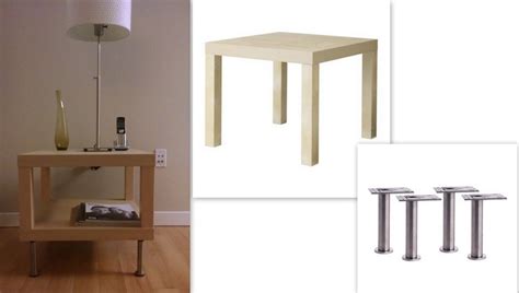 Lack Side Table With Capita Legs Ikea Hackers