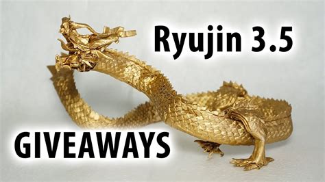 Origami Ryujin 35 Giveaway Youtube