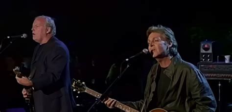 Watch Paul Mccartney And David Gilmour Perform No Other Baby