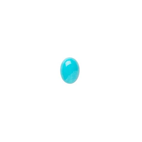 Cabochon Howlite Dyed Turquoise Blue 7x5mm Calibrated Oval B