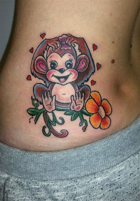 The Monkey Tattoo Monkey Tattoos Hibiscus Tattoo Tattoos