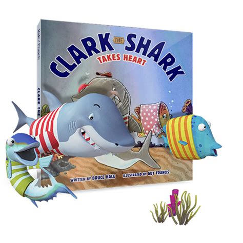 Clark The Shark Takes Heart Bookful App
