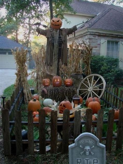 diy front yard halloween decorations