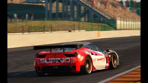 Assetto Corsa Ferrari 458 GT2 Spa Francorchamps Target Racing