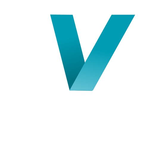 Blue V Logo Transparent Image Png Arts