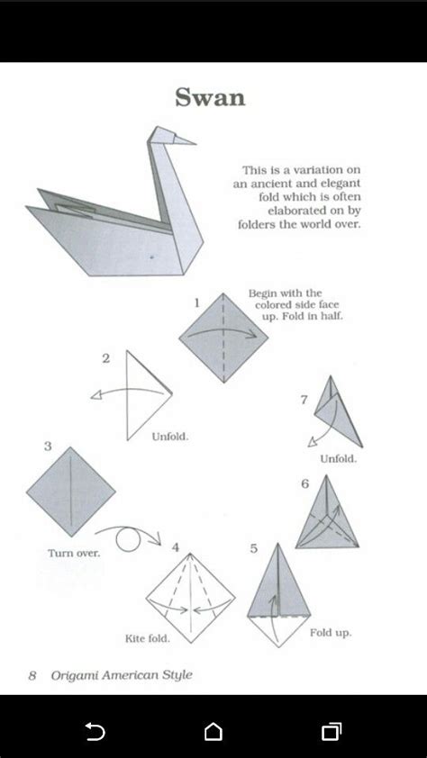 Pin by Andrea Kernats on origami | Origami swan ...
