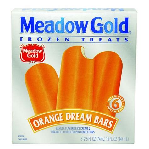 Meadow Gold Orange Dream Ice Cream Bars