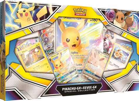 Great deals on individual collectible card game cards. Pokémon Trading Card Game: Pikachu-GX & Eevee-GX Special ...