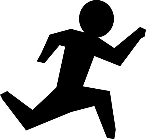 Free Vector Graphic Running Run Jogging Black Man Free Image On