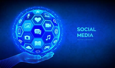 Free Vector Social Media Background