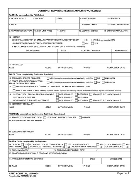 Afmc Form 762 Fill Out Sign Online And Download Fillable Pdf