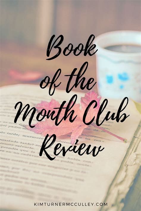 Book Of The Month Club Review ⋆ Kim Turner Mcculley Book Of The Month