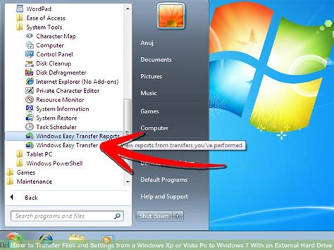 To restore files from a backup. How to Transfer Files and Settings from a Windows Xp or ...