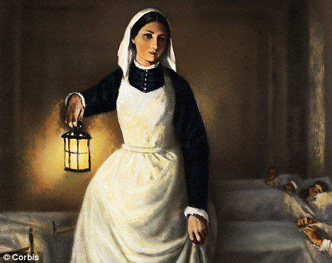 Florence Nightingale conhecida como a Dama da Lâmpada nasceu em