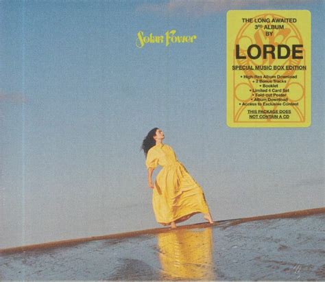 Lorde Solar Power Bonus Track Cd At Juno Records