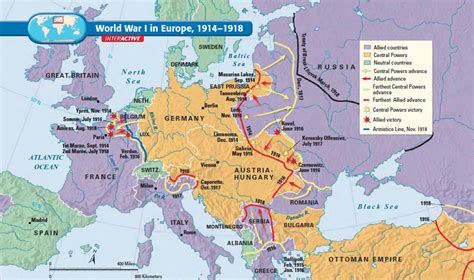Map Of Europe In 1918 After Ww1 Zip Code Map