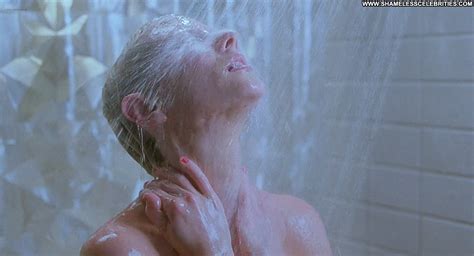 Psycho Anne Heche Celebrity Shower Topless Nude Wet Posing Hot Nice