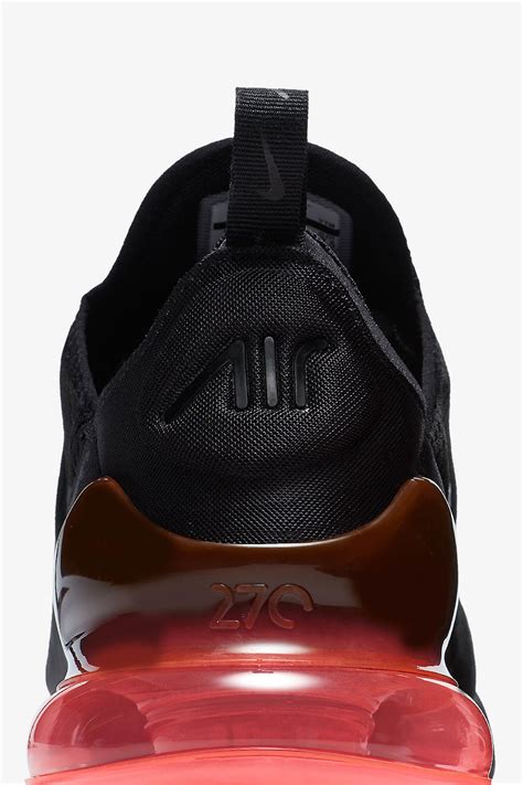 Nike Air Max 270 Black And Hot Punch Release Date Nike⁠ Snkrs