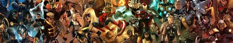 Iron Man Spider Man Thor Marvel Comics Black Widow The Vision
