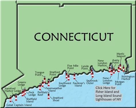 Connecticut Lighthouse Map Pinterest Interactive Map The Best Porn Website