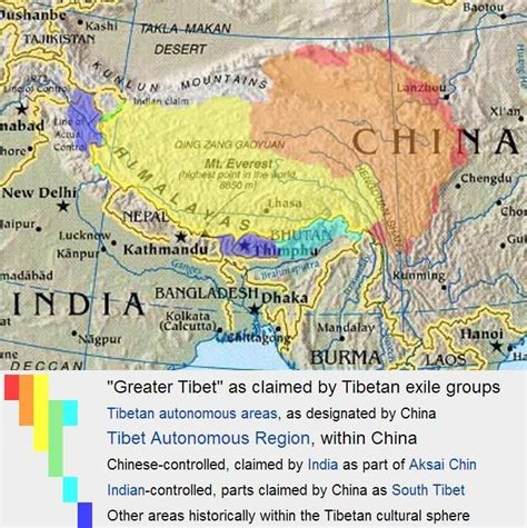 Tibet Is A Region On The Tibetan Plateau In Central Asia Spanning