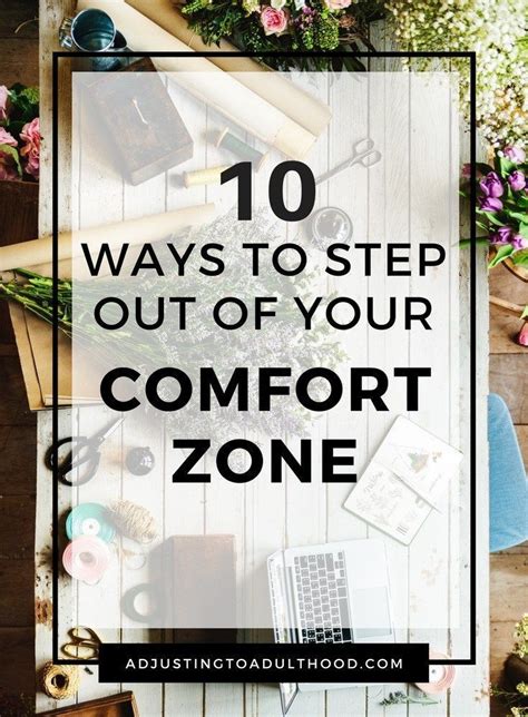 Ways To Step Out Of Your Comfort Zone Adjusting To Adulthood