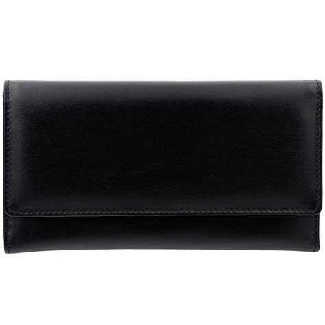 Rfid Blocking Ladies Wallet For Contactless Cards Black