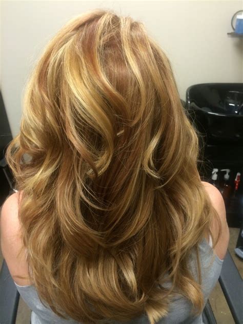 One of the most popular. Blonde, chocolate brown and warm blonde highlights. Hair ...