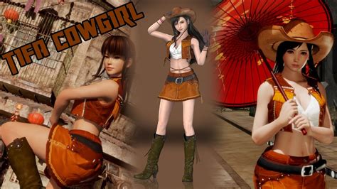 Tifa Cowgirl Mod Pack Final Fantasy 7 Dead Or Alive 6 Mod 1080p