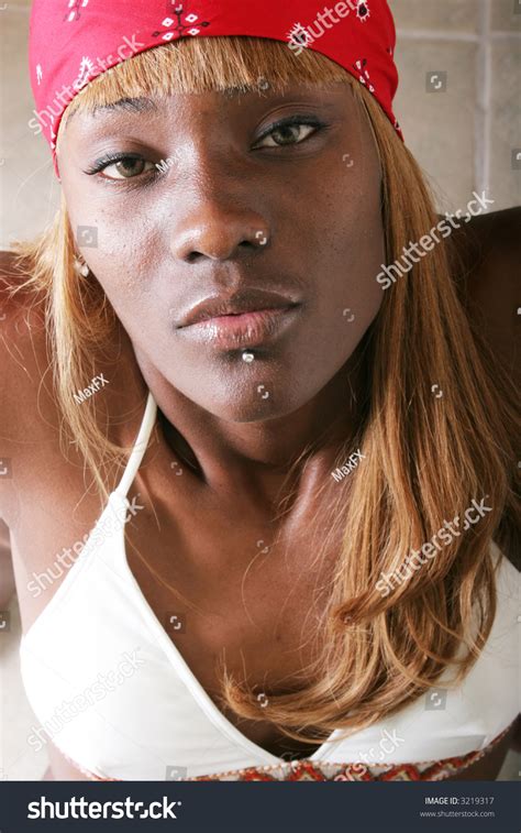 Sexy Black Woman Bikini Stock Photo Edit Now