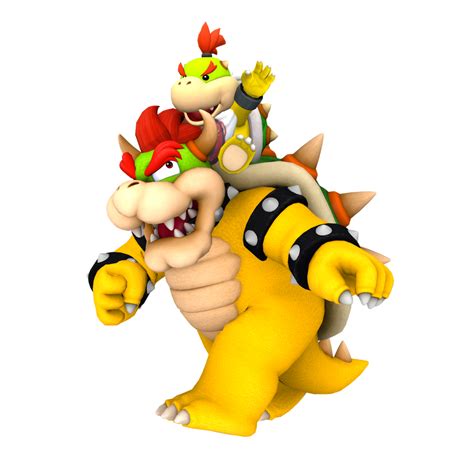 Bowser And Bowser Jr Fathers Day 2021 Render By Bandicootbrawl96 On Deviantart