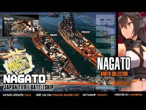 World of warships anime skins. World Of Warships Tier 7 Nagato Anime Skin - YouTube