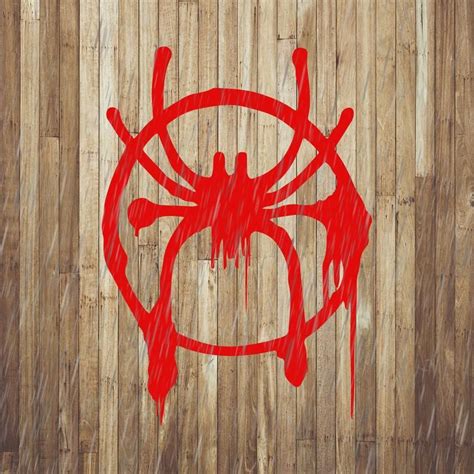 Spider Man Svg Miles Morales Logo Svg Spider Vector Spider | Etsy