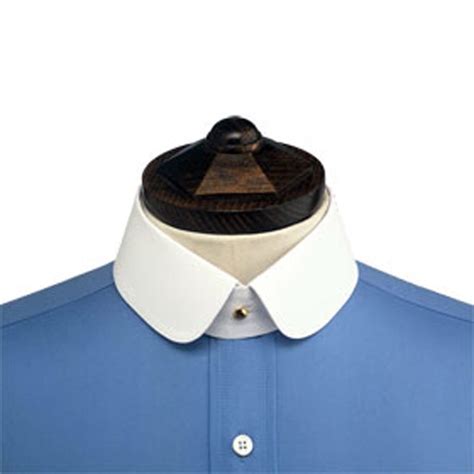 Double Rounded Starched Stiff Detachable Shirt Collar For Your