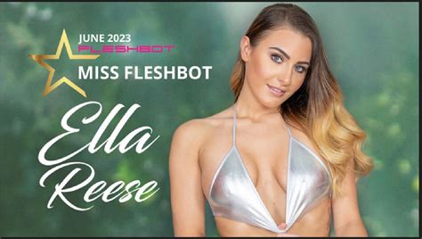 Ella Reese Miss Fleshbot June Award Winner