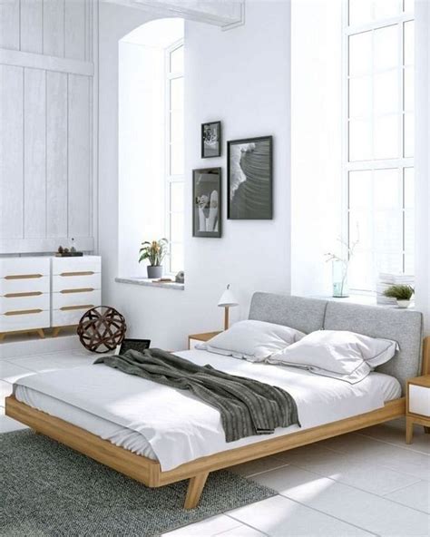 50 Minimalist Scandinavian Bedroom Decor Ideas Sweetyhomee Minimalist