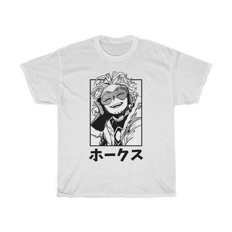 Hawks V2 T Shirt Keigo Takami Tee My Hero Academia Bnha Etsy