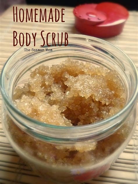 Beauty Homemade Body Scrub With Organic Lavender Honey