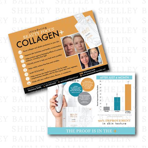 Collagen Marketing Postcards SB Designs Marketing