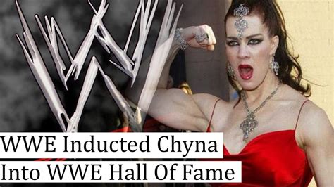 Finally WWE Decided To Induct Chyna Into WWE Hall Of Fame YouTube