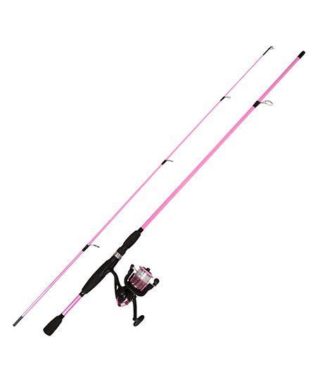 Hot Pink Spinning Combo Tackle Fishing Rod Set Zulily Fishing Rod Pink Fishing Rod