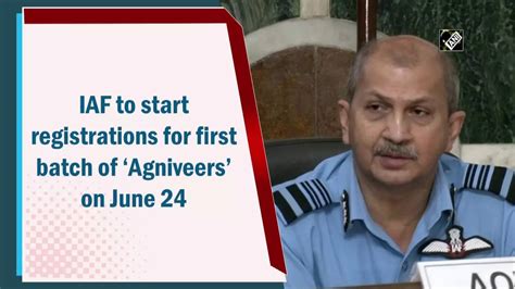 Agniveers Iaf To Start Registrations For First Batch Of ‘agniveers On