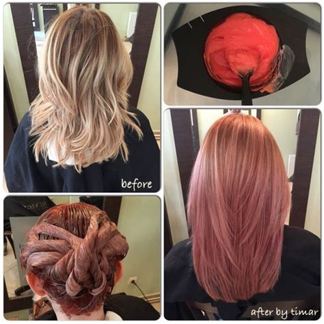Rose Gold Hair Formula | Gold hair colors, Hair styles ...