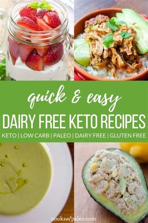 Easy Dairy Free Keto Recipes Dairy Free Keto Recipes Free Keto