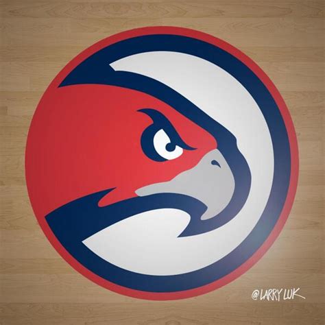 I think it's just a matter of your eye catching the wrong color in something the first time you see it. Atlanta Hawks New Logo? - Peachtree Hoops